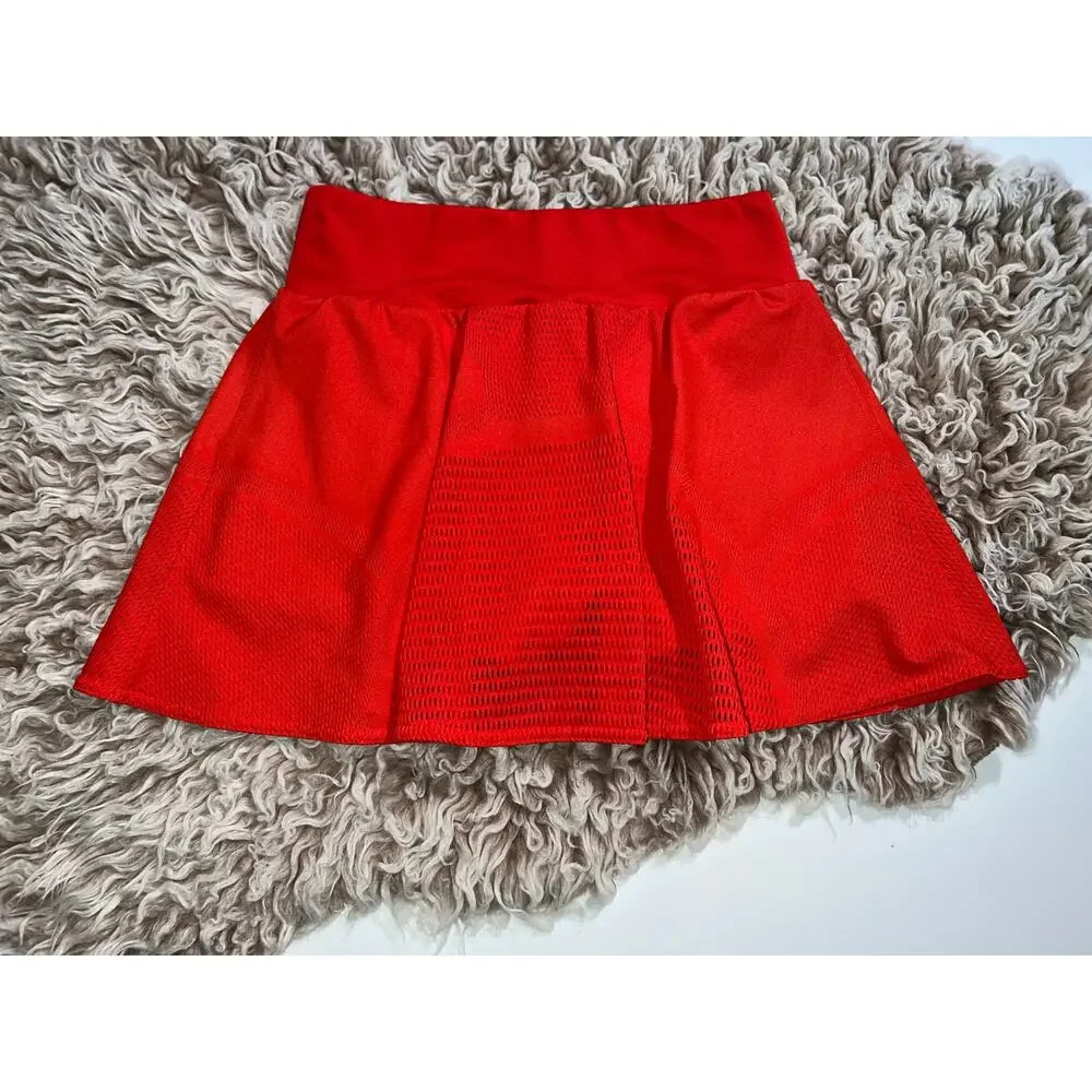 Adidas women’s Stella McCartney women’s red tennis shirt - Picture 11 of 15